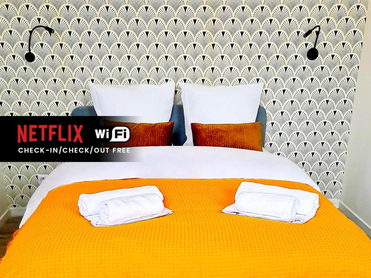 Ng Suitehome - Lille I Tourcoing Winoc - Appartement T2 - Netflix - Wifi - Cuisine - Parking Gratuit Esterno foto