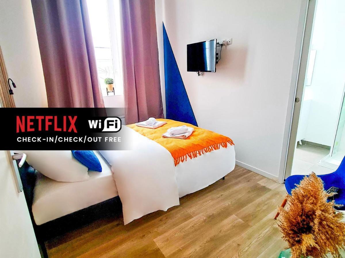 Ng Suitehome - Lille I Tourcoing Winoc - Appartement T2 - Netflix - Wifi - Cuisine - Parking Gratuit Esterno foto