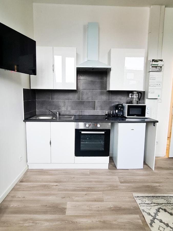 Ng Suitehome - Lille I Tourcoing Winoc - Appartement T2 - Netflix - Wifi - Cuisine - Parking Gratuit Esterno foto